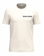 T-shirt écoresponsable unisexe personnalisé Côté Couture Broderie