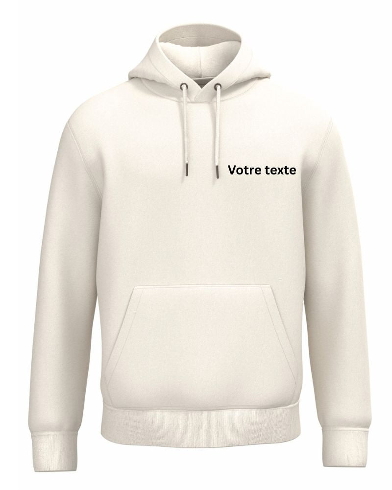 Sweat shirt écoresponsable personnalisé unisexe Côté Couture Broderie