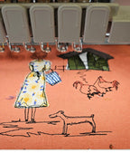 Sac Cabas appliqué Côté Couture Broderie