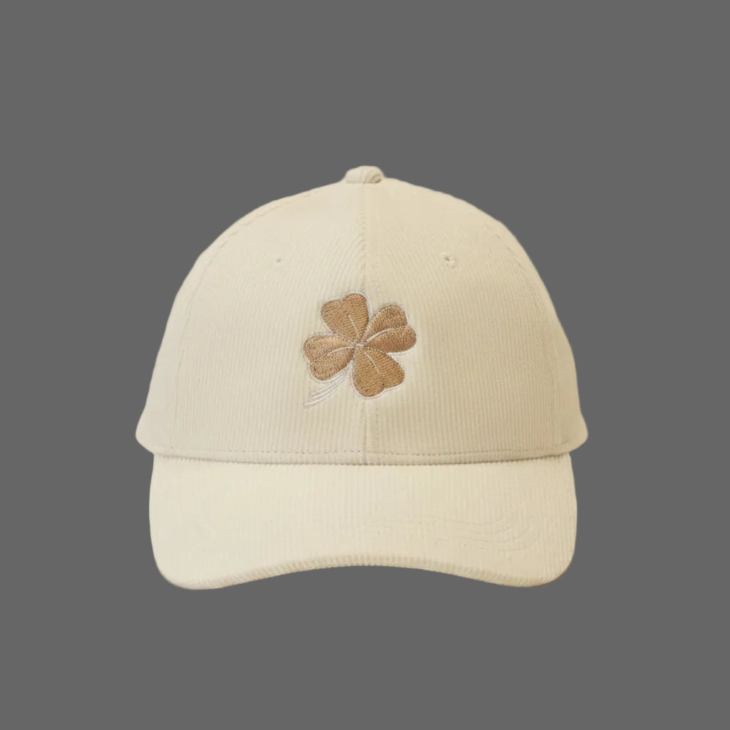 Casquette en velours trèfle Côté Couture Broderie