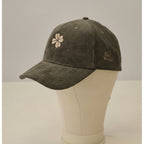 Casquette en velours trèfle Côté Couture Broderie