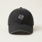 Casquette délavée trèfle Côté Couture Broderie