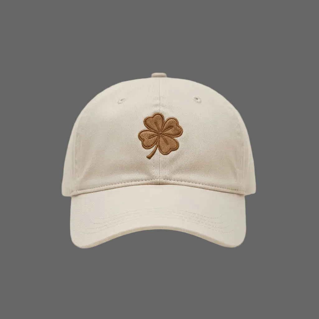 Casquette délavée trèfle Côté Couture Broderie