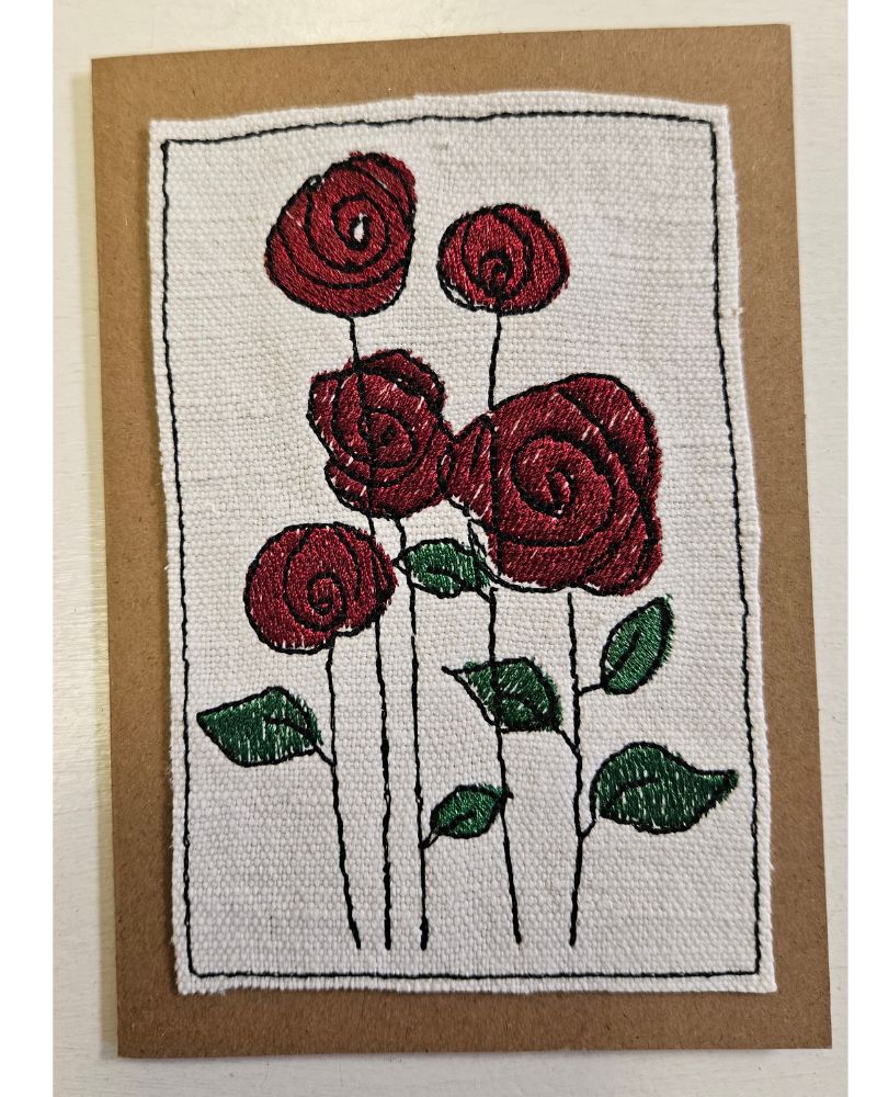 Carte artisanale Côté Couture Broderie