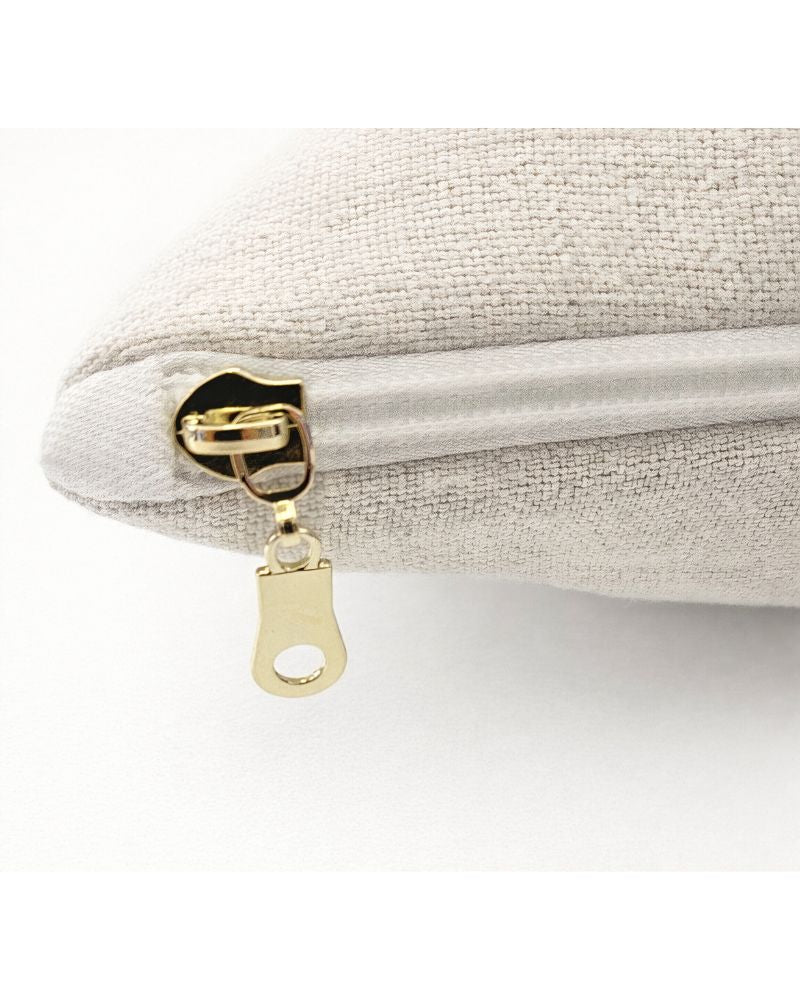 Coussin ancien en chanvre brodé Côté Couture Broderie