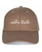 Casquette écoresponsable personnalisée Côté Couture Broderie