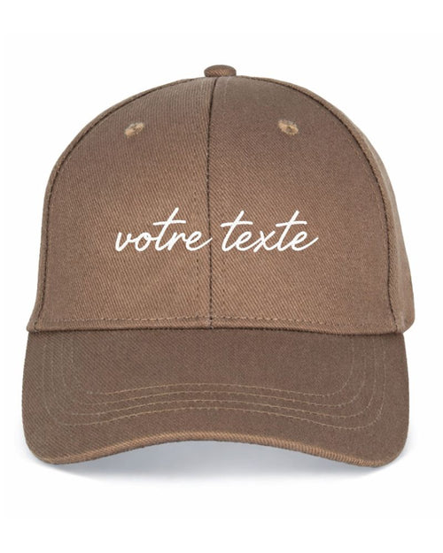 Casquette écoresponsable personnalisée Côté Couture Broderie